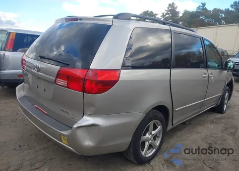 2005 Toyota Sienna Le из США, поврежденный, VIN 5TDBA23C35S044327
